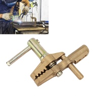 Welding Earth Clamp  1.38in Safe 800A Brass Stable Grounding Practical for Garage