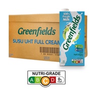 Greenfields UHT Full Cream Milk, 1L X12