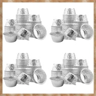 (NWAI) 600 Pcs Aluminum Foil Cupcake Cups Ramekin Muffin Baking Cups, Disposable Muffin Liners, Rame