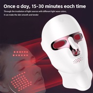 Facial LED Mask 7 Colors LED Photon Therapy Beauty Mask Skin