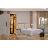 [TSB-BR508]Modern & Vintage Bedroom Set/Moden & Vintaj Set Bilik Tidur / Queen & King Size Full Set
