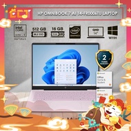 HP OmniBook 7 AI 14-FR0006TU / FR0007TU Laptop (CU5-225U 4.8GHz,16GB D5,512GB SSD, Intel,14" 2K,W11,
