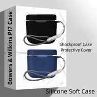 For Bowers & Wilkins PI7 Case Pure Color Silicone Soft Case Bowers & Wilkins PI5 / PI5 2s Shockproof
