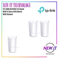 TP-LINK AX7800 Tri-Band 2.5G Port HE160 Whole Home Ai-Driven AX WIFI 6 Mesh WIFI Router With Homeshi