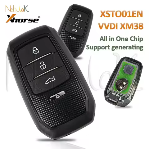 Proximity Key Card fit Toyota Lexus Global XSTO01EN XM38 Xhorse VVDI 4D 8A 4A All in One Chip Univer