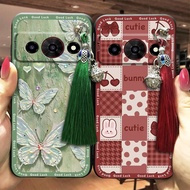 Tassel Bell Phone Case For ZTE Nubia P7 Pro 5G/Optus X Value 5G Protective Anti-knock Phone Pouch Cu