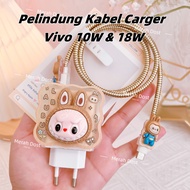 Vivo 10W & 18W Charger Cable Protector Adapter Protector Charger Head Protector Charger Cable Protec