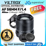 Viltrox 56mm f/1.4 Z-Mount Prime Lens for Nikon Z-Series APS-C Mirrorless Camera with STM Auto Focus