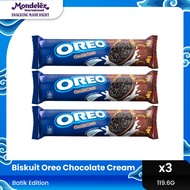 OREO BATIK CHOCOLATE CREAM 119.6G x 3