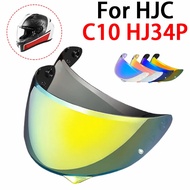 【2025NEW】C10 Helmet Visor Lens for HJC HJ34P Shield Replace Anti-UV Anti-Scratch Dustproof Wind Shie