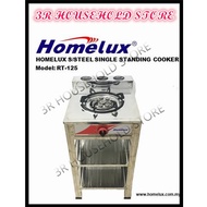 [SIRIM] HOMELUX STAINLESS STEEL SINGLE STANDING COOKER RT-125 / STANDING COOKER HSSC-300 ( 1 set )