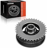 Frankberg Crankshaft Pulley with Vibration Damper Compatible with C-Max DM2 Focus II DA DP HCP C30 5