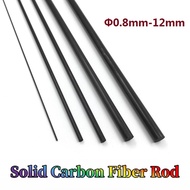 Carbon Fiber Rod Solid Carbon Rod Carbon Rod Carbon Fiber Round Rod Model Airplane Pole Kite Carbon 