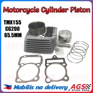 TMX155 CG200 65.5MM Motorcycle Cylinder Piston Kits for Honda CG200 TMX155 Cylinder Block