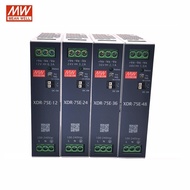 MEAN WELL XDR-75/75E 12/24/36/48V High cost performance and ultra-thin rail-mounted switching power 