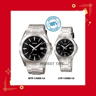 CASIO 1308D-1A CASIO COUPLE MEN'S WOMEN'S ANALOGUE WATCH