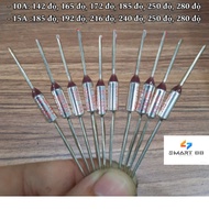 SMART 88 - [Pack of 10] Iron fuses 142 degrees, 165 degrees, 172 degrees, 185 degrees, 192 degrees, 