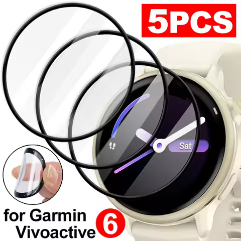 for Garmin vivoactive 6 Screen Protector Full Coverage TPU Clear Film for Garmin vívoactive 6 Smartw