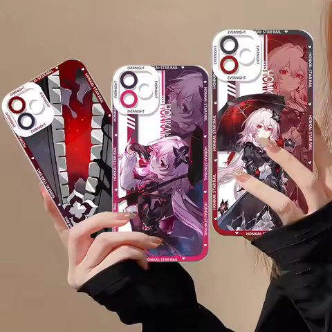 Honkai Star Rail evernight Phone Case For iPhone 16e 16 15 14 13 12 11 17 Pro Max XR XS Max 14 15 16
