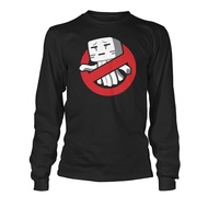 JINX Minecraft Ghastbusters Boys' Long-Sleeve Tee Shirt