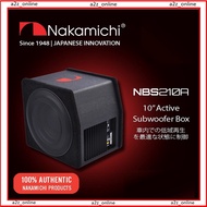Nakamichi NBS210A - 10" Active Subwoofer Box 1000W | Woofer Kereta | Car Woofer | NBS 210A
