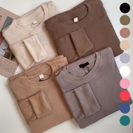 Women's Long Sleeve Rib T-Shirt - Women's Long Sleeve T-Shirt