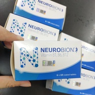 New Neurobion vitamin  B1 B6 B12 6x 10 Exp 03/27