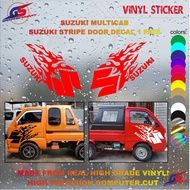 ♞,♘,♙,♟Suzuki Multicab Body Decals -Stripping Decal High Quality Vinyl Sticker