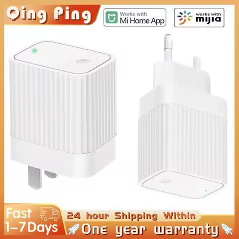 Qingping Bluetooth Gateway Qingping Hub WIFI Remote View Data Sub-Device Smart Linkage Home Device f