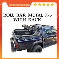 4X4 TRUCK ROLL BAR WITH RACK SPORT BAR METAL 776 FORD RANGER TOYOTA HILUX ISUZU D-MAX MITSUBISHI TRITON NAVARA