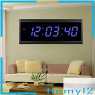 [HOMYL2] Digital  Clock, Large Time Display  Led Clock,  Led Clock , Mute Clock , 18.90''x 7.48'' x 