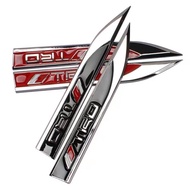 ♞Toyota TRD Metal Sticker Fender Emblem for Vios Wigo Fortuner Grandia Hiace