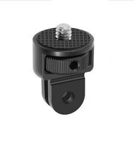 Mount CNC hợp kim chuyển 1 4 sang mount GoPro Hero Insta360 màu đen hợp kim chắc chắn