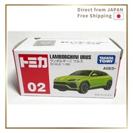 Tomica No.02 Lamborghini Urus ASIA LIMITED Asia Online Japan Unreleased [Parallel Import]