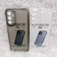 Softcase Samsung A34 5G Case Clear Black Transparent Silicone Casing Clear Black