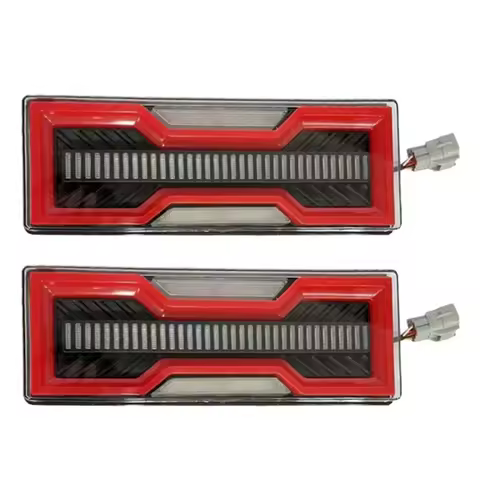 1 Pair Car LED Rear Tail Lamp Signal Braking Light for Toyota Land Cruiser 70 79 LC79 LC75 FJ75 Pick