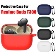 Realme Buds T300 T100 T110 Soft Washable Dust-proof Protective Cover Silicone Case for realme Buds Q