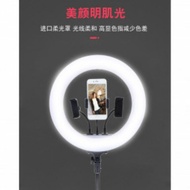 Halo Ring Light LED Camera Wireless 360 LED 40W 14inch with 3xSmartphone Holder - JY-360B