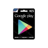 【MK】超商取貨付款-美國 Google Play Gift Card $15 禮物卡 禮品卡 儲值卡 點卡 點數卡序號