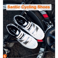Santic Road Bike Lock Shoes 1.0 Bicycle Shoes Bike Shoes Cycling Shoes Kasut Road Bike Cleat Shoes R
