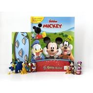 Disney Mickey Mouse Clubhouse Mouseka Fun My Busy Book  with figures, educational toys. christmas gi