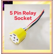 Socket Relay 5pin, Socket H4 3pin