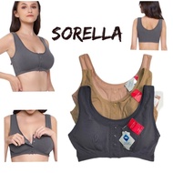 SORELLA New!! Front Opening Wireless T-Shirt Bra SB9442