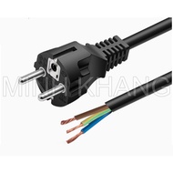 AC power cord to replace straight head induction cooker / infrared cooker power cord / 1 cut power c