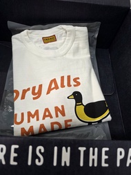 Human Made 🇯🇵 พร้อมส่ง/ เสื้อ human made ขนาด 2XL เสื้อยืดคอกลมแขนสั้นลายกราฟิกรูปเป็ด ของแท้ ส่งไว