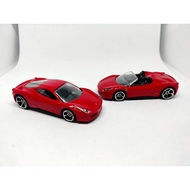 Hot Wheels 458 Italia & Spider Lot ( Red)