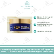 Nivea Q10 Power 60+ Anti Wrinkle Replenishing Cream 50ml