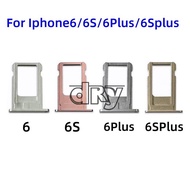 For phone6/6S/6Plus/6Splus Card slot drawer Holder drawer chip card tray Sim Card Reader Socket
