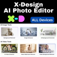 X-Design - AI Photo Editor Pro For All Devices | AI Video Enhancer | AI Image Enhancer | Template