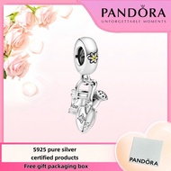Pandora Latest S925 Pure Silver Jewelry Package Duty Free Pandora Watering Can & Trowel Dangle Charm